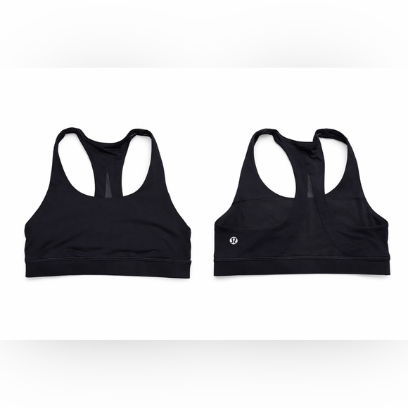 lululemon athletica Other - Lululemon Racerback Mesh Sports Bra Size 4 White